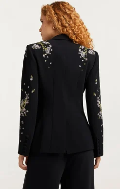 Lilac Vine Embellished Cheyenne Blazer