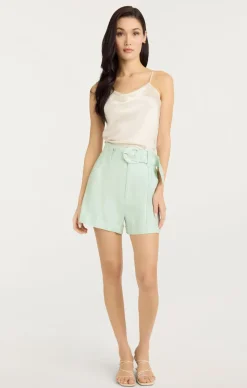 Linen Aldi Short