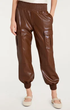 Lite Vegan Leather Jenning Pants