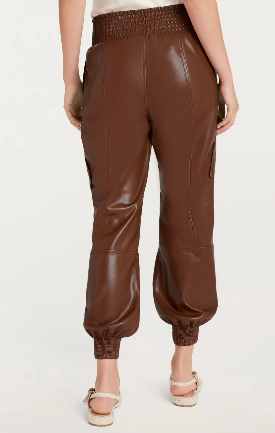 Lite Vegan Leather Jenning Pants