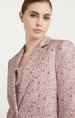 Lurex Jacquard Khloe Blazer