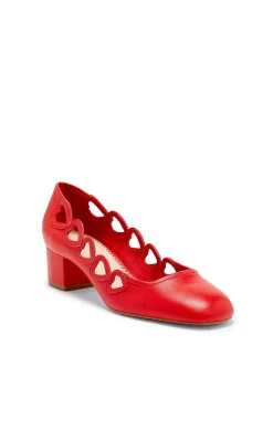 Martine Block Heel Pump