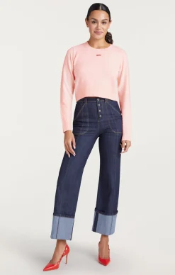Merci Cropped Pullover