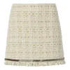 Metallic Beaded Doris Skirt