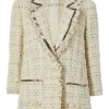 Metallic Beaded Maddie Blazer
