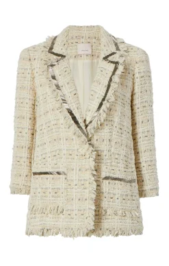 Metallic Beaded Maddie Blazer
