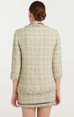 Metallic Beaded Maddie Blazer