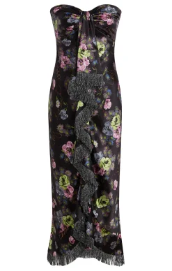 Midnight Bloom Elise Dress