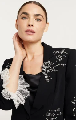 Mon Amour Embellished Roxie Blazer