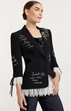 Mon Amour Embellished Roxie Blazer