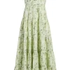 Monochromatic Floral Gavin Dress