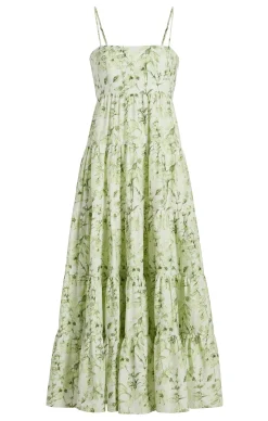 Monochromatic Floral Gavin Dress