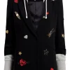 Nebula Embellished Hooded Khloe Blazer
