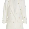 Pearl Ditsy Flower Embellished Khloe Blazer