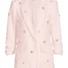 Pearl Ditsy Flower Embellished Khloe Blazer
