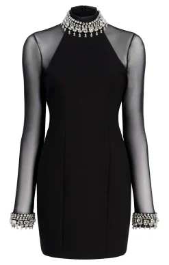 Pearl Trim Loretta Dress