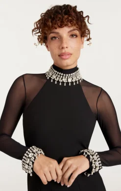 Pearl Trim Loretta Dress