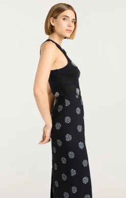 Polka Dot Embellished Lizzie Tank