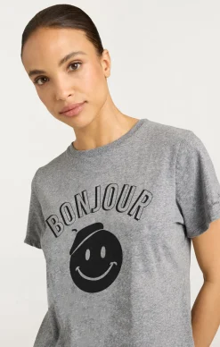 Pop Up Bonjour Shrunken Tee