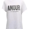 Rhinestone Amour Sil Vous Plait Tee