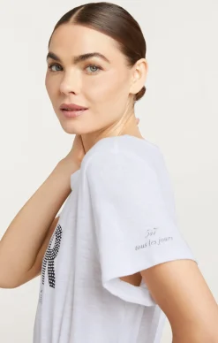 Rhinestone Amour Sil Vous Plait Tee