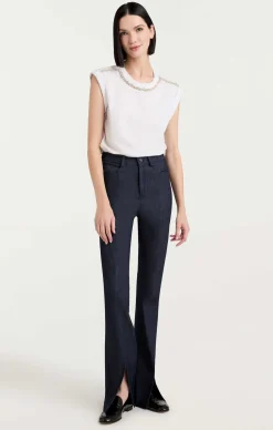 Rhinestone Border Bella Tee