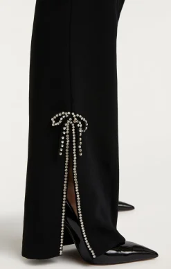 Rhinestone Bow Kali Pant