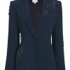 Rhinestone Crackle Embellished Cheyenne Blazer