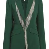 Rhinestone Fringe Embellished Cheyenne Blazer