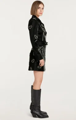 Rhinestone Hearts Zoe Jacket