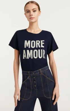 Rhinestone More Amour Tee