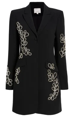 Rhinestone Paisley Long Sleeve Joel Dress