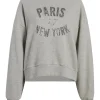 Rhinestone Paris New York Brandy Pullover