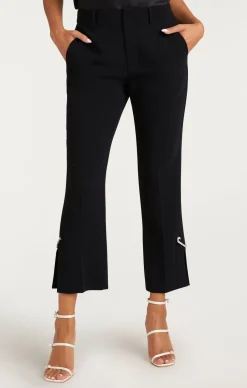 Rhinestone Pin Cropped Kerry Pant
