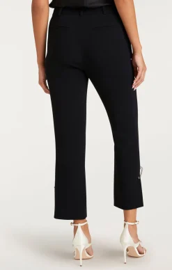 Rhinestone Pin Cropped Kerry Pant