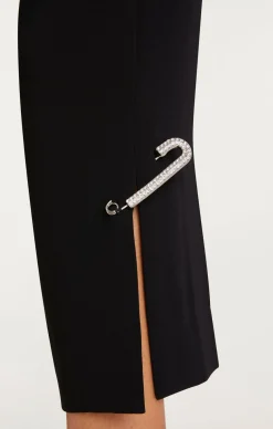 Rhinestone Pin Cropped Kerry Pant