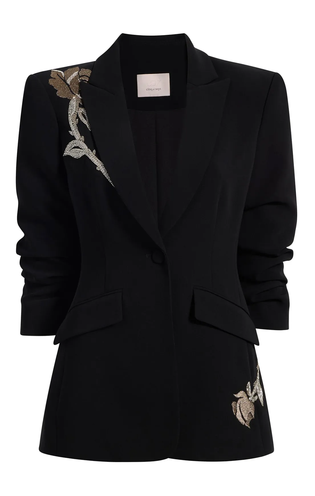 Rose Embellished Eva Blazer