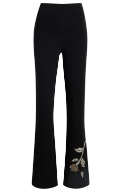 Rose Embellished Eva Pant