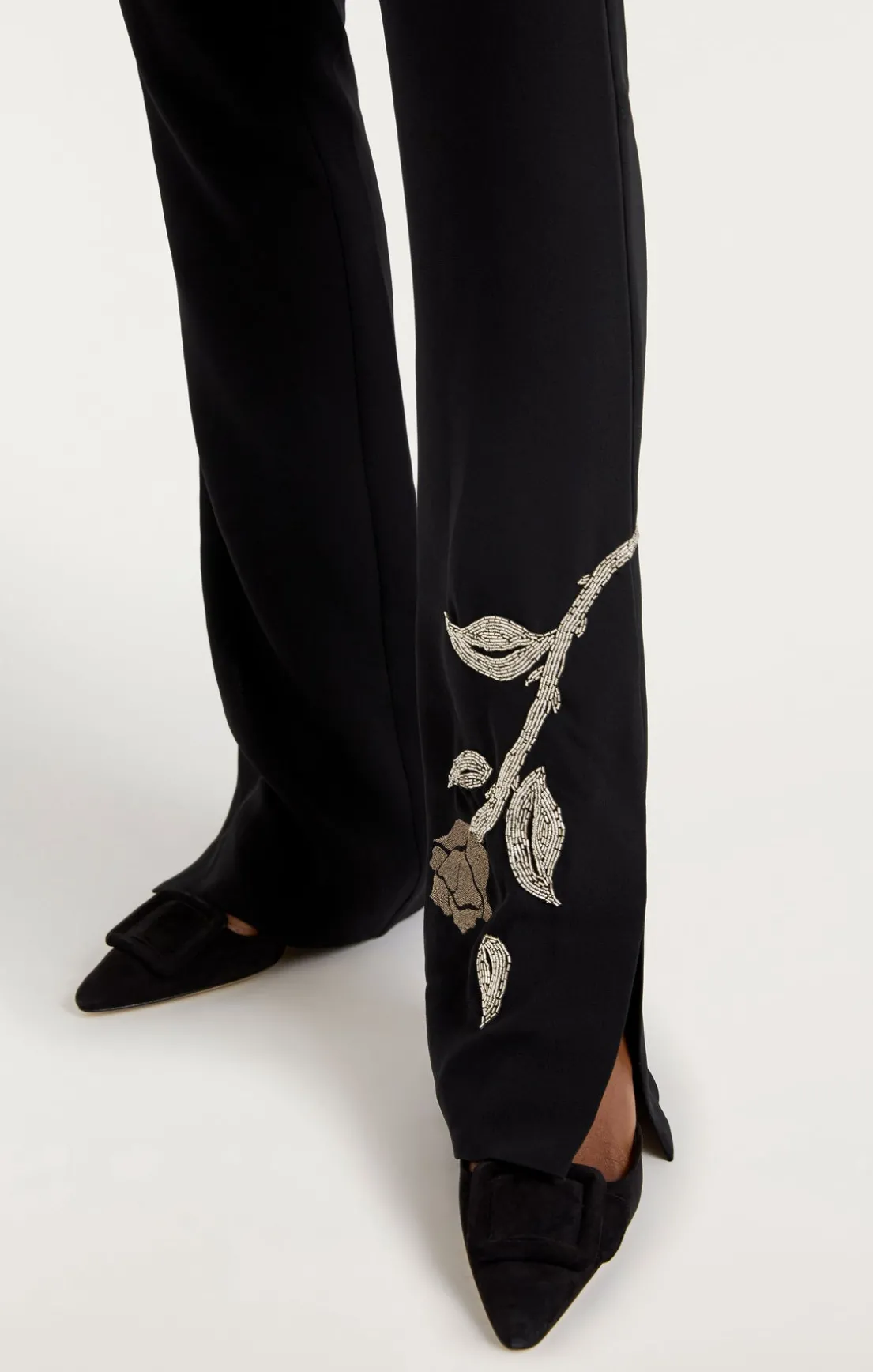 Rose Embellished Eva Pant