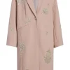 Rose Embellished Gravis Coat