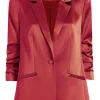 Satin Kylie Blazer