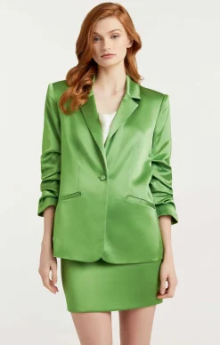 Satin Kylie Blazer