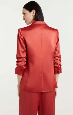 Satin Kylie Blazer