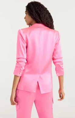 Satin Kylie Blazer