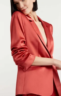 Satin Kylie Blazer