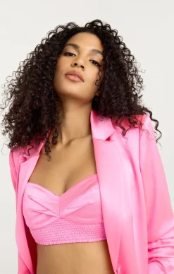 Satin Kylie Blazer