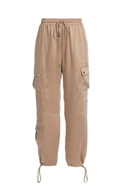 Satin Nitsan Parachute Pant