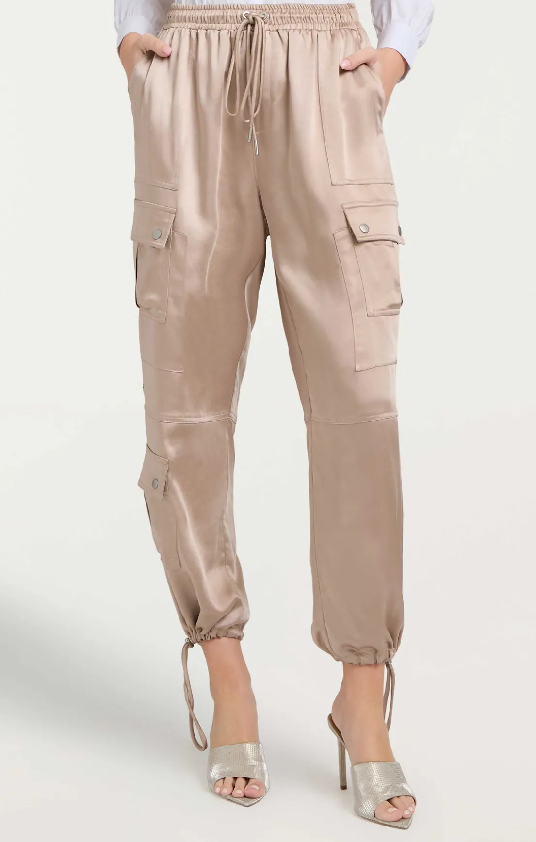 Satin Nitsan Parachute Pant
