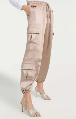 Satin Nitsan Parachute Pant