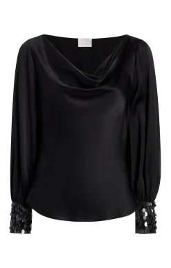 Sequin Cuff Taylee Top